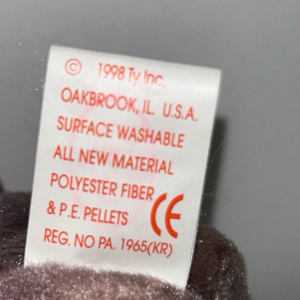 Beanie Baby tie dye Batty - Picture 9 of 9